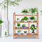 Natural Bamboo Shoe Rack With Boot Storage Compact Multifunction Organizer For Entryway Hallway Liv 2