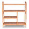 Natural Bamboo Shoe Rack With Boot Storage Compact Multifunction Organizer For Entryway Hallway Liv 0