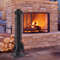 Fireplace Tool Set 5Piece Iron Fire Place Tools With Stand 0