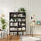 MultiPurpose 5Shelf Wood Bookcase Stylish  Functional Home Office Storage Solution 1