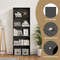 MultiPurpose 5Shelf Wood Bookcase Stylish  Functional Home Office Storage Solution 7