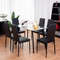 Set Of 6 High Back Dining Chairs Modern Comfort For Your Dining Room 0