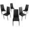 Set Of 6 High Back Dining Chairs Modern Comfort For Your Dining Room 5