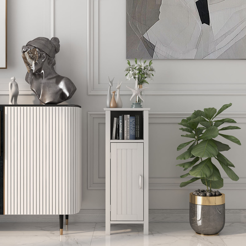 2Tier Bathroom Storage Organizer With Cabinet SpaceSaving Design 7