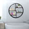 Circular Hanging Storage Shelf WallMounted 4Tier Rack For SpaceSaving Organization 6