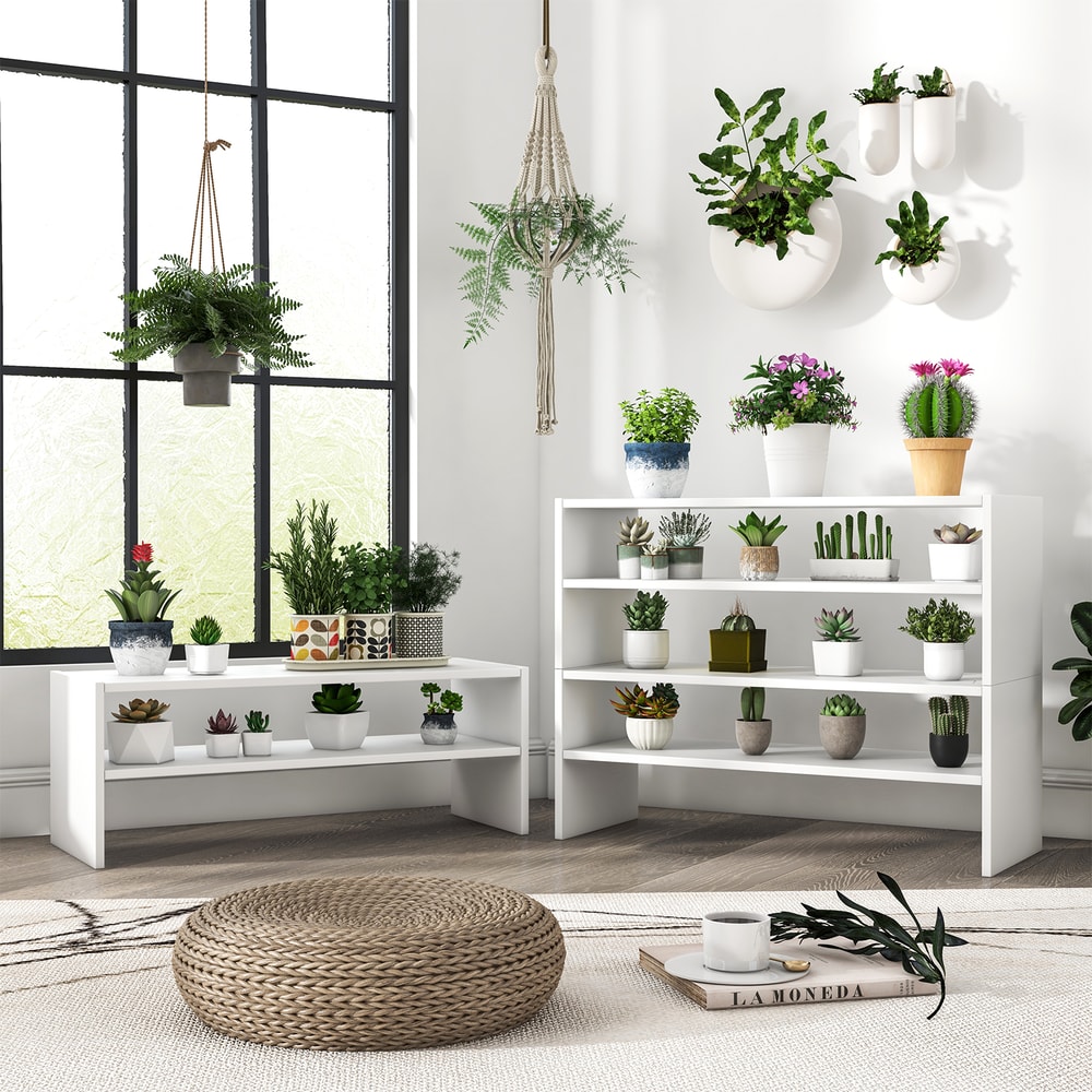 Stackable Wood Shoe Rack For Entryway Hallway MultiTier Shoe Organizer Shelf For SpaceSaving Stora 1