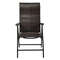 Patio Rattan Folding Chair with Armrest – Adjustable Reclining & Durable PE Wicker