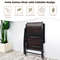 2-Piece Patio Rattan Folding Reclining Chair Set – Adjustable & Weather-Resistant Outdoor Lounge Chairs