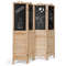 4-Panel Folding Privacy Room Divider Screen with Chalkboard – Erasable & Space-Saving