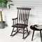 Premium Solid Wood Rocking Chair for Garden & Patio, Durable & Comfortable Outdoor Rocker