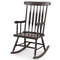 Premium Solid Wood Rocking Chair for Garden & Patio, Durable & Comfortable Outdoor Rocker