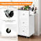 2Door Kitchen Island With Stainless Steel Top  Drawers  Large Storage Cabinet For Modern Kitchens 1
