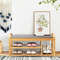Entryway 3Tier Bamboo Shoe Rack Bench With Cushion Sturdy Storage Seating For A Tidy Home 0