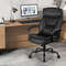 Big and Tall Massage Executive Office Chair with 6 Vibrating Points, 500 lbs Capacity, Reclining High-Back PU Leather