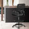 Ergonomic Height Adjustable Drafting Chair with Flip Arms & Foot Ring, Mesh Office Chair for Home & Studio Workstation