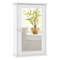 Bathroom Wall Cabinet with Single Mirror Door Adjustable Shelf, Space-Saving Storage