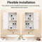 Bathroom Wall Cabinet with Single Mirror Door Adjustable Shelf, Space-Saving Storage