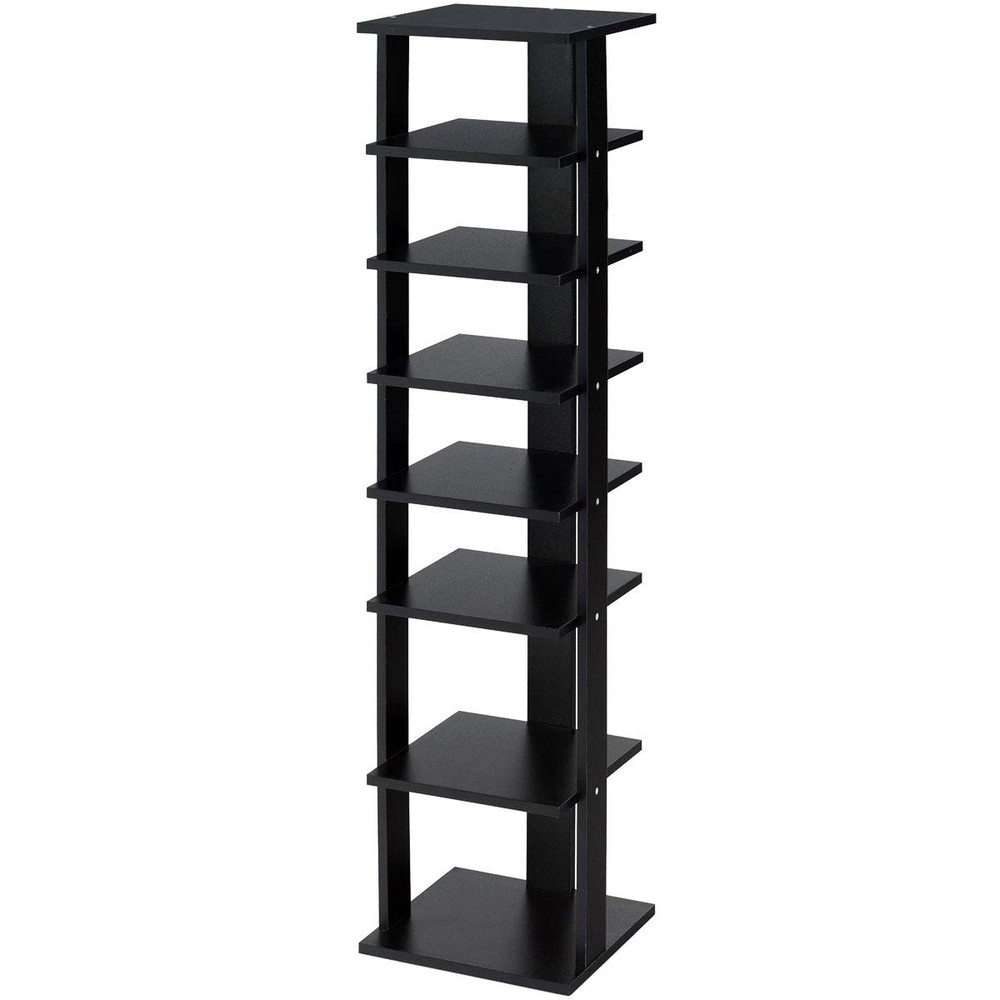 7 Tier Shoe Rack Practical Free Standing Shelves for Organized Storage, Space Saving Vertical Design