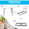 Portable Folding Sink Table with Faucet, Sprayer & Cutting Surface for Camping