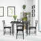 Modern Wood Rectangular Dining Table Set SpaceSaving Kitchen Table With Chairs For Apartment Or Hom 2