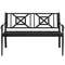 Powder Coated Steel Frame Patio Garden Bench – Durable & Weather-Resistant Outdoor Seating