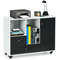 Lateral Mobile Filing Cabinet with 2 Drawers – Heavy-Duty Rolling Printer Stand & Adjustable Storage