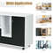 Lateral Mobile Filing Cabinet with 2 Drawers – Heavy-Duty Rolling Printer Stand & Adjustable Storage