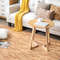 25 Tiles Wood Grain Foam Floor Mats with Borders, 24"x24" Interlocking EVA Tiles for Home Gym, Playroom, Basement