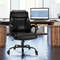 400 Pounds Big and Tall Adjustable High Back Leather Office Chair, Ergonomic Heavy Duty Executive Desk Chair for Home