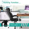 400 Pounds Big and Tall Adjustable High Back Leather Office Chair, Ergonomic Heavy Duty Executive Desk Chair for Home