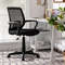 Mid-Back Mesh Height Adjustable Executive Chair with Lumbar Support, Ergonomic Swivel Office Chair for Home Desk