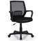 Mid-Back Mesh Height Adjustable Executive Chair with Lumbar Support, Ergonomic Swivel Office Chair for Home Desk