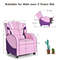 Kids Leather Recliner Chair with Side Pockets – Adjustable, Ergonomic & Durable