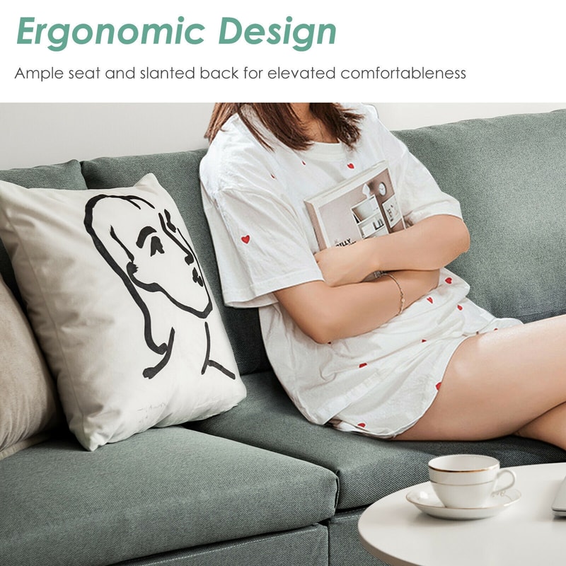 Convertible L Shaped Sectional Sofa Couch with Reversible Chaise Modular Design for Modern Living