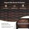 2 Pieces Patio Rattan Ottomans With Soft Cushion For Patio Garden WeatherResistant Comfortable 6