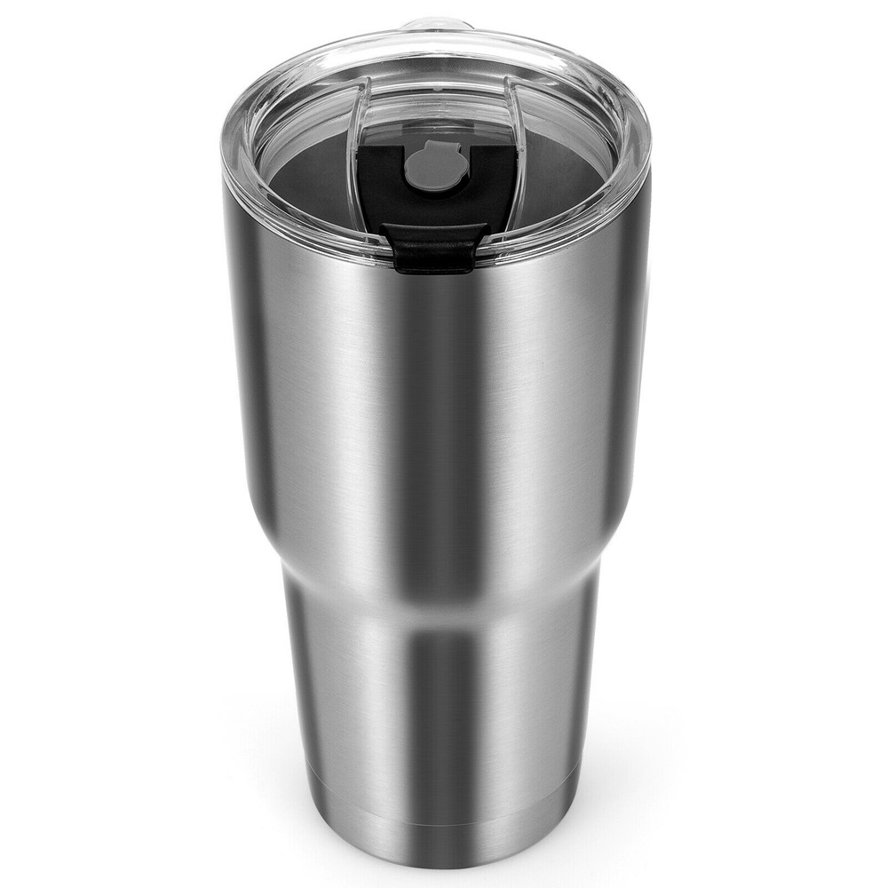30oz Stainless Steel Tumbler Cup Double Wall Vacuum Insulated Mug with Lid Hot & Cold Retention Leakproof Travel Cup