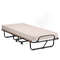 75 x 31.5 Inch Extra Guest Folding Bed with Memory Foam Mattress, Comfortable Sleeper for Adults