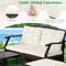 7-Piece Outdoor Patio Furniture Set with Waterproof Cover, Durable Rattan Conversation Set for Garden, Poolside & Backy