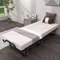 Premium Rollaway Folding Bed With Memory Foam Mattress Made In Italy Portable Guest Bed With Wheels 2