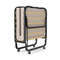 Premium Rollaway Folding Bed With Memory Foam Mattress Made In Italy Portable Guest Bed With Wheels 0