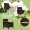 Outdoor Patio Rattan Furniture Set With Removable Cushions And Coffee Table PE Wicker Chairs For Ba 6