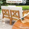 Outdoor Acacia Wood Patio Furniture Set With Cushions And Coffee Table Modern Modular Seating For B 4