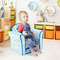 Toddlers Sofa Chair with Velvet Fabric Cover & High-Density Sponge Filling, Comfortable Kids Chair