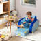 3 In 1 Convertible Flip Open Kids Sofa Lounge Play  Nap Bed For Toddlers 1
