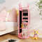 FreeStanding Full Length Mirror Kids Jewelry Armoire Cabinet With Rotating Base Storage Racks Full 1