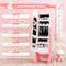 Kids Room Furniture Set With Princess Vanity Table And Chair Includes FullLength Mirror Jewelry Cab 6