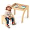 Kids Table And Chair Set With Wide Tabletop Curved Edges For Kids Room Sturdy Spacious 6