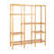 Bamboo Shelf Organizer Rack Multifunctional Storage Unit For Home  Office 7