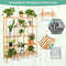 Bamboo Shelf Organizer Rack Multifunctional Storage Unit For Home  Office 3