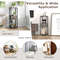 3 Tier Tall Metal Plant Stand with Drawer for Balcony, Office Multi Tier Storage Shelf for Plants, Books & Decor